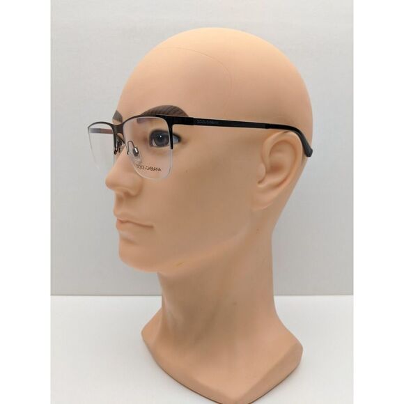 🕶️Made in Italy! Dolce&Gabbana DG1283 01 Eyeglasses 55/17 140 /KAC636🕶️ - Picture 10 of 10